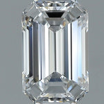 1 Carat EMERALD - Natural Diamond - 1.09 - E - VVS2 - VG - EX - EX - Diamonds By Rothschild