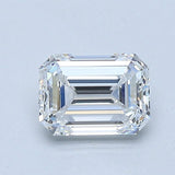 1 Carat Emerald - Natural Diamond - 1.2 - D - IF - EX - VG - Diamonds By Rothschild