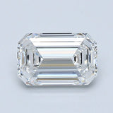 1 Carat Emerald - Natural Diamond - 1.2 - D - VS1 - EX - EX - EX - Diamonds By Rothschild