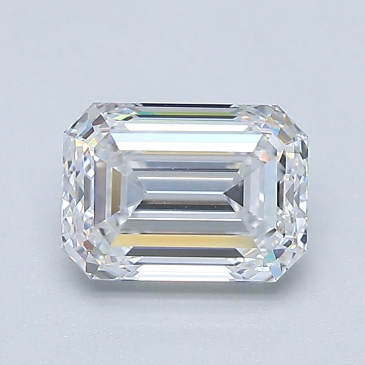 1 Carat Emerald - Natural Diamond - 1.2 - D - VVS2 - VG - EX - EX - Diamonds By Rothschild
