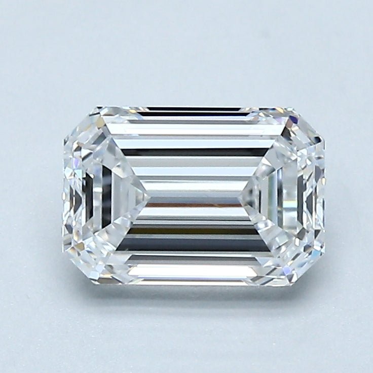 1 Carat Emerald - Natural Diamond - 1.2 - D - VVS2 - VG - EX - EX - Diamonds By Rothschild