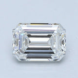 1 Carat Emerald - Natural Diamond - 1.2 - E - VVS1 - EX - EX - Diamonds By Rothschild