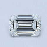 1 Carat Emerald - Natural Diamond - 1.2 - F - VVS1 - EX - EX - EX - Diamonds By Rothschild