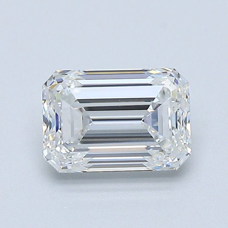 1 Carat Emerald - Natural Diamond - 1.2 - F - VVS2 - EX - EX - Diamonds By Rothschild