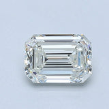 1 Carat Emerald - Natural Diamond - 1.2 - I - FL - EX - EX - VG - Diamonds By Rothschild