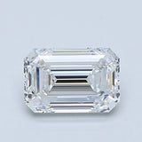 1 Carat Emerald - Natural Diamond - 1.21 - D - VVS2 - EX - EX - Diamonds By Rothschild