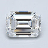 1 Carat Emerald - Natural Diamond - 1.21 - E - Slightly Included - VG - EX - EX - Diamonds By Rothschild