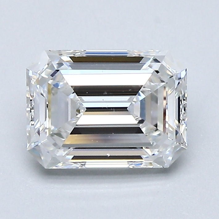 1 Carat Emerald - Natural Diamond - 1.21 - E - Slightly Included - VG - EX - EX - Diamonds By Rothschild