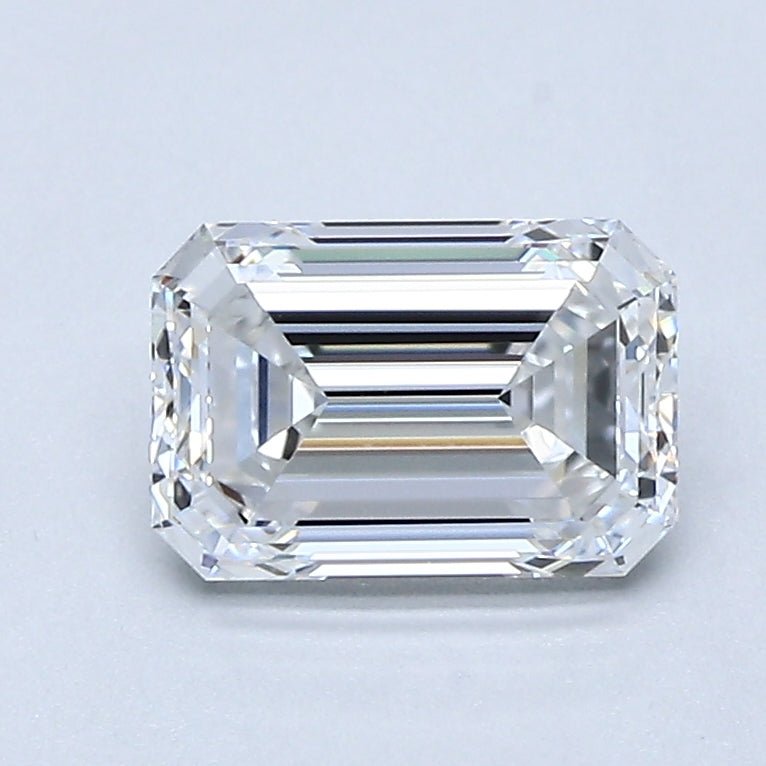 1 Carat Emerald - Natural Diamond - 1.21 - E - VVS1 - EX - EX - Diamonds By Rothschild