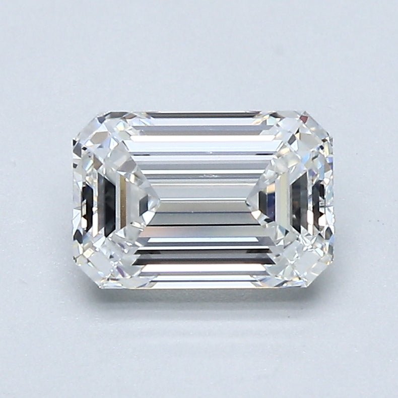 1 Carat Emerald - Natural Diamond - 1.21 - E - VVS1 - EX - EX - EX - Diamonds By Rothschild
