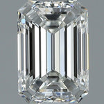 1 Carat EMERALD - Natural Diamond - 1.21 - G - VVS1 - EX - EX - EX - Diamonds By Rothschild