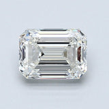1 Carat Emerald - Natural Diamond - 1.21 - I - IF - VG - EX - EX - Diamonds By Rothschild