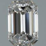 1 Carat EMERALD - Natural Diamond - 1.25 - H - IF - VG - EX - EX - Diamonds By Rothschild