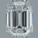 1 Carat EMERALD - Natural Diamond - 1.27 - E - VVS1 - VG - EX - EX - Diamonds By Rothschild