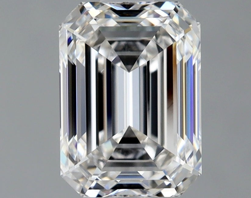 1 Carat Emerald - Natural Diamond - 1.3 - F - VS1 - EX - EX - Diamonds By Rothschild