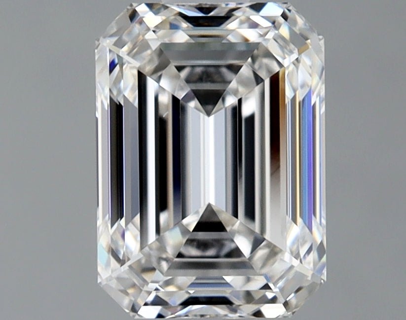 1 Carat Emerald - Natural Diamond - 1.3 - F - VS1 - EX - EX - Diamonds By Rothschild