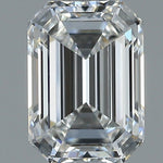 1 Carat EMERALD - Natural Diamond - 1.3 - F - VVS2 - VG - EX - EX - Diamonds By Rothschild