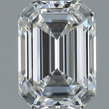 1 Carat EMERALD - Natural Diamond - 1.3 - F - VVS2 - VG - EX - EX - Diamonds By Rothschild