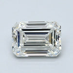 1 Carat Emerald - Natural Diamond - 1.3 - H - VS2 - VG - EX - VG - Diamonds By Rothschild