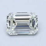 1 Carat Emerald - Natural Diamond - 1.3 - I - VS2 - VG - EX - VG - Diamonds By Rothschild