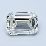 1 Carat Emerald - Natural Diamond - 1.3 - I - VS2 - VG - EX - VG - Diamonds By Rothschild