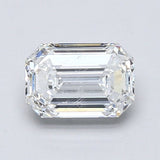 1 Carat Emerald - Natural Diamond - 1.31 - E - SI2 - VG - EX - EX - Diamonds By Rothschild