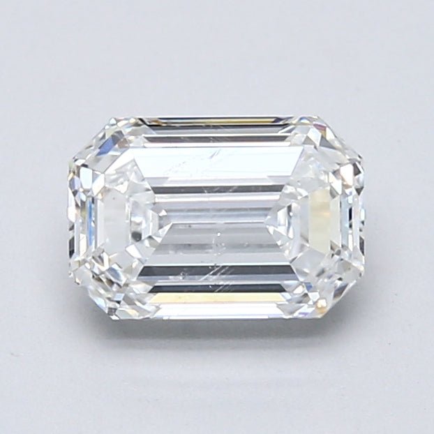 1 Carat Emerald - Natural Diamond - 1.31 - E - SI2 - VG - EX - EX - Diamonds By Rothschild