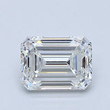 1 Carat Emerald - Natural Diamond - 1.31 - F - VVS2 - EX - EX - Diamonds By Rothschild