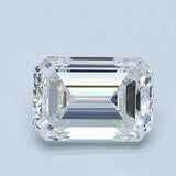 1 Carat Emerald - Natural Diamond - 1.31 - F - VVS2 - VG - EX - EX - Diamonds By Rothschild