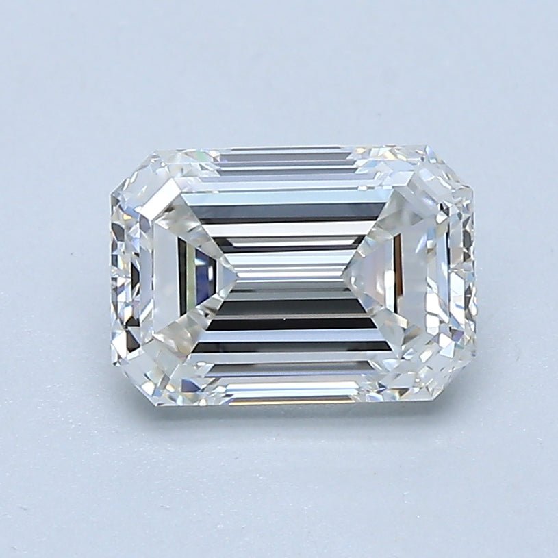 1 Carat Emerald - Natural Diamond - 1.31 - G - VVS2 - EX - EX - EX - Diamonds By Rothschild