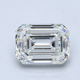 1 Carat Emerald - Natural Diamond - 1.31 - H - VS2 - EX - EX - Diamonds By Rothschild