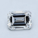 1 Carat Emerald - Natural Diamond - 1.32 - D - VS2 - VG - G - VG - Diamonds By Rothschild