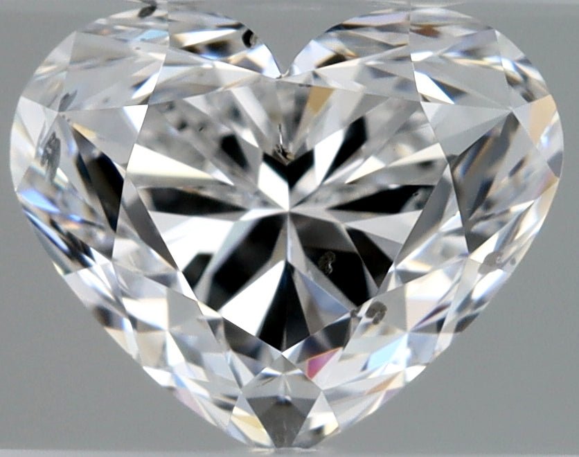 1 Carat Heart - Natural Diamond - 0.9 - D - SI2 - EX - VG - Diamonds By Rothschild