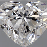 1 Carat Heart - Natural Diamond - 1 - F - VS1 - VG - VG - Diamonds By Rothschild