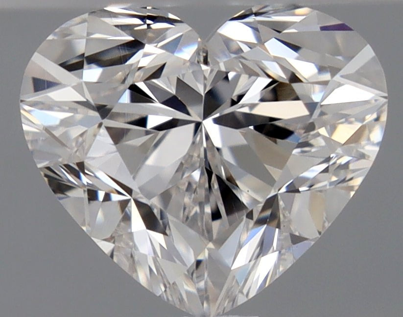 1 Carat Heart - Natural Diamond - 1 - F - VS1 - VG - VG - Diamonds By Rothschild