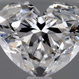 1 Carat Heart - Natural Diamond - 1.01 - D - SI2 - EX - EX - Diamonds By Rothschild