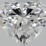 1 Carat Heart - Natural Diamond - 1.01 - D - VS2 - EX - EX - Diamonds By Rothschild