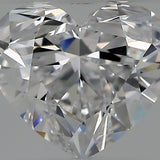 1 Carat Heart - Natural Diamond - 1.01 - D - VS2 - EX - EX - Diamonds By Rothschild