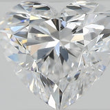 1 Carat Heart - Natural Diamond - 1.01 - D - VS2 - EX - VG - Diamonds By Rothschild