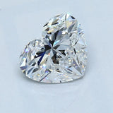 1 Carat Heart - Natural Diamond - 1.01 - E - SI2 - EX - EX - Diamonds By Rothschild