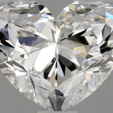 1 Carat Heart - Natural Diamond - 1.01 - F - VS1 - EX - EX - Diamonds By Rothschild