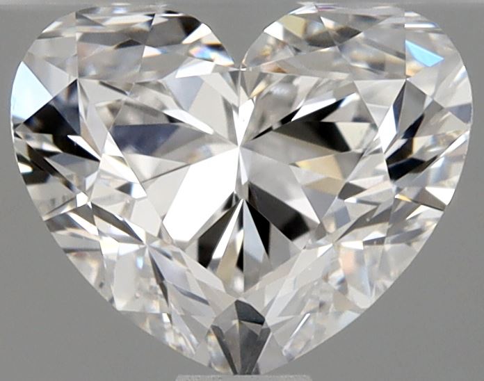 1 Carat Heart - Natural Diamond - 1.01 - F - VS1 - EX - EX - Diamonds By Rothschild