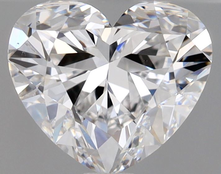 1 Carat Heart - Natural Diamond - 1.02 - D - VS2 - EX - EX - Diamonds By Rothschild