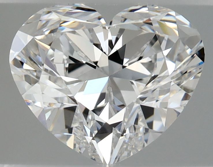 1 Carat Heart - Natural Diamond - 1.02 - E - VS1 - EX - VG - Diamonds By Rothschild
