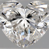 1 Carat Heart - Natural Diamond - 1.02 - F - VS1 - EX - EX - Diamonds By Rothschild