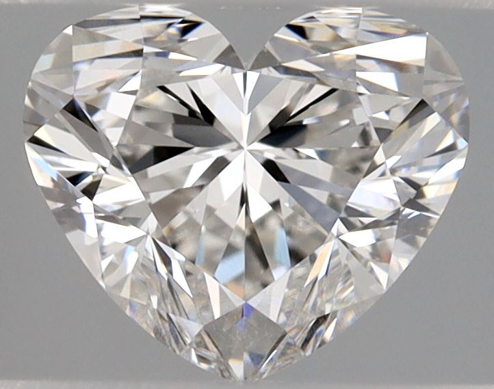 1 Carat Heart - Natural Diamond - 1.02 - F - VS1 - EX - EX - Diamonds By Rothschild