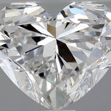 1 Carat Heart - Natural Diamond - 1.02 - F - VS2 - EX - EX - Diamonds By Rothschild