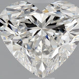 1 Carat Heart - Natural Diamond - 1.03 - F - VS1 - EX - VG - Diamonds By Rothschild