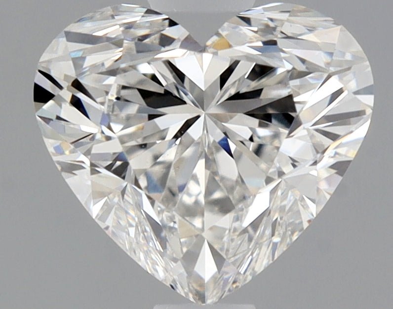 1 Carat Heart - Natural Diamond - 1.03 - F - VS1 - EX - VG - Diamonds By Rothschild