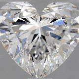 1 Carat Heart - Natural Diamond - 1.04 - D - VS1 - EX - EX - Diamonds By Rothschild